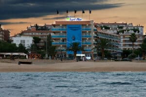 hiszpania costa brava surf mar hotel hotel od strony morza 1