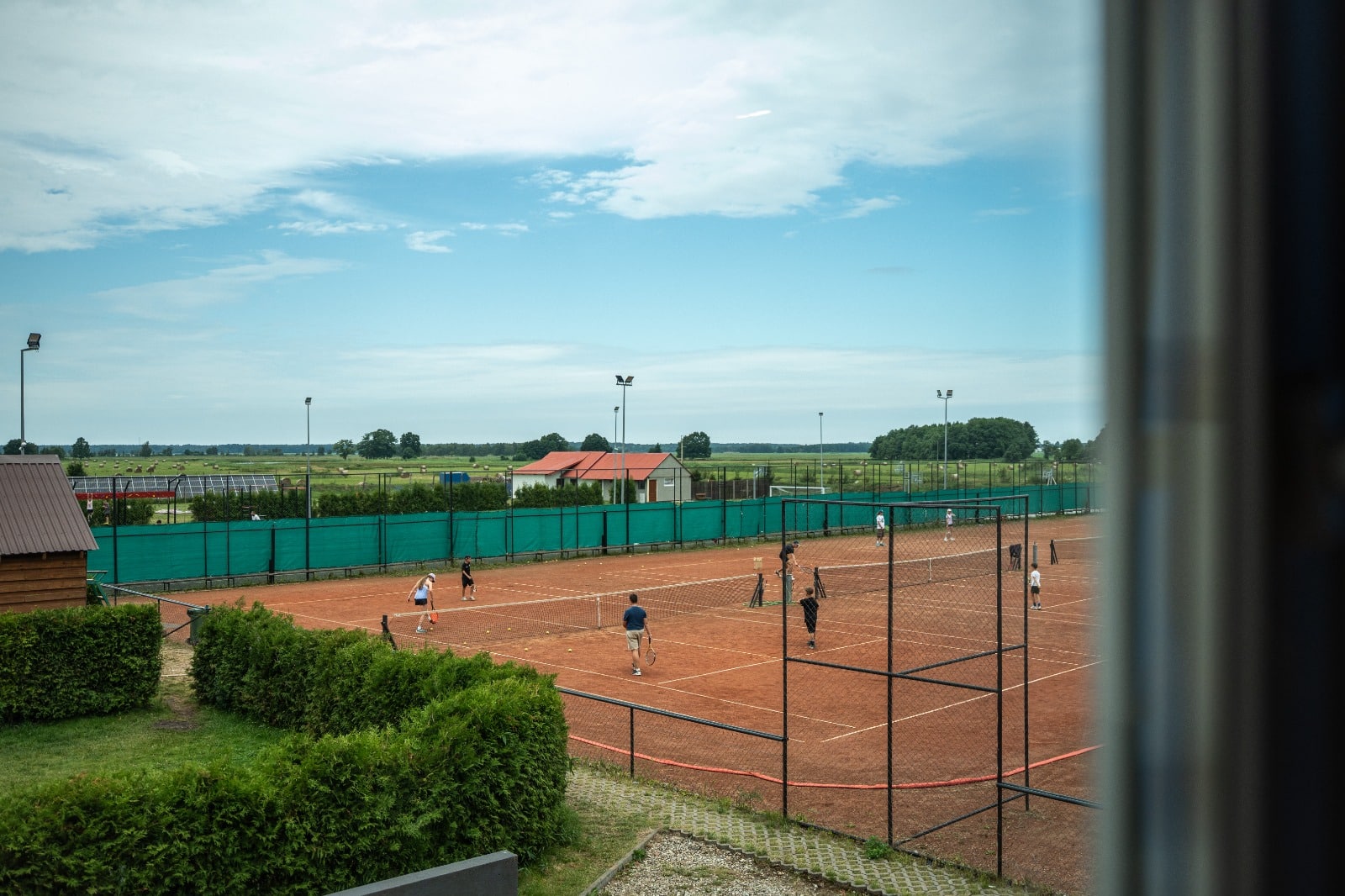 Obóz rekreacyjno-sportowy w Łebie boiska